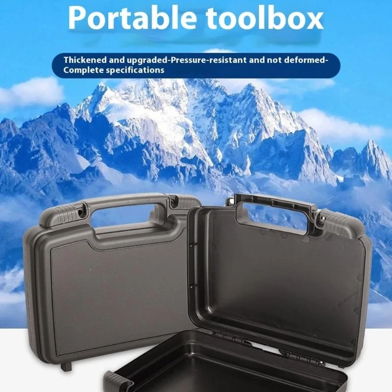 E06B Heavy Duty Portable Tool Storage Box Small Hard Case for Professionals