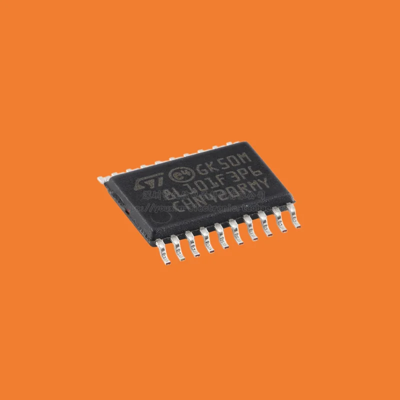 10pcs/Original genuine STM8L101F3P6TR TSSOP-20 16MHz/8KB flash 8-bit microcontroller MCU