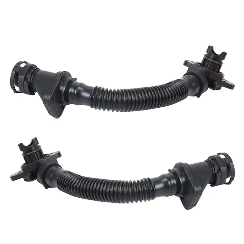 2PCS Auto Kurbelgehäuse Vent Schlauch Für BMW 5 6 Serie F10 F06 F13 M5 M6 S63 2012-2016 11157843150 11157843151