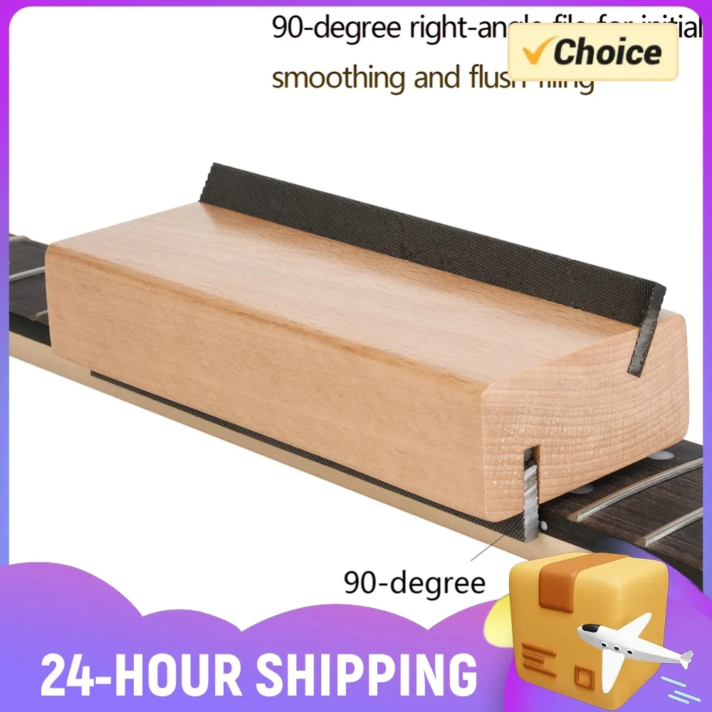 2 in 1 Guitar Fret Crowning End Bevel-Flush Files Guitarra Luthier Tool Double-cut Mill File Stringed Instruments Repair Tool