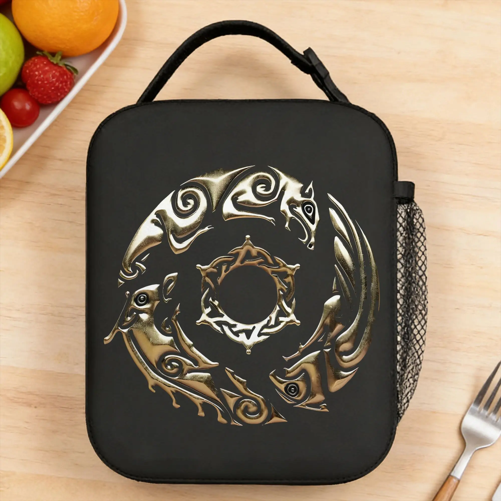 Crimson Desert Open World Games Lunch Bag For Child  Print Lunch Box Aesthetic Office Cooler Bag Portable Oxford Tote Food Bags