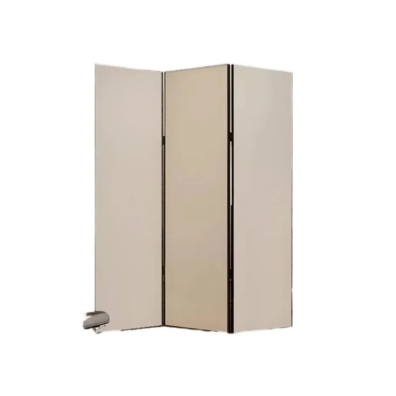 

Nordic French style, modern minimalist cream style, screen partition, living room