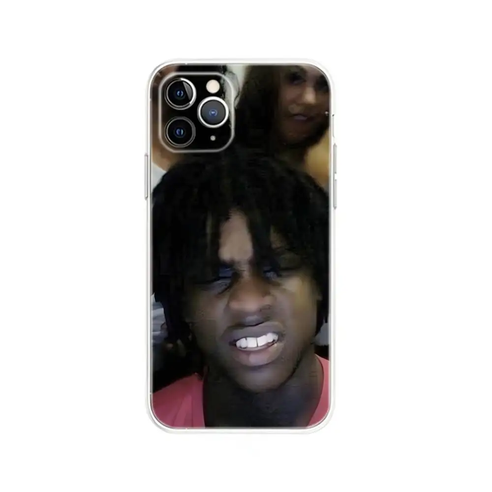 Rapper C-Chief Keef Phone Case For iPhone 17,16,15,14,13,12,Mini,11,Pro,Max,Plus,Air,X,XR,XS,8,SE,2020, Transparent Cover