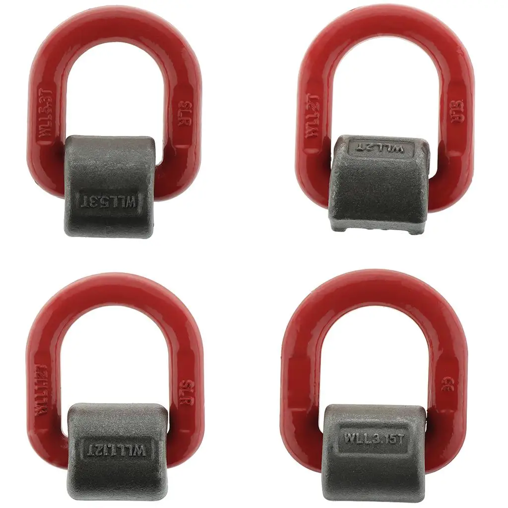 

Durable Alloy Forged D-rings High Load Weld on Mounting Ring Truck Trailer Tie Down Accessory