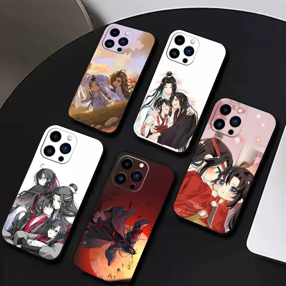 

Grandmaster U-Demonic Cultivation Phone Case For iPhone17,16,15,14,13,12 Plus,Max Soft Silicone Black Cover