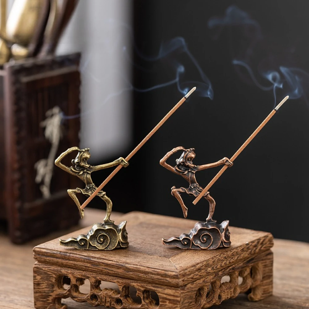 Sun Wukong Incense Holder, Great Sage Equal To Heaven Backflow Incense Burner, Tea Pet Ornament, Yoga Meditation Home Decoration