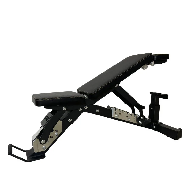 

Three Sections Folding Home Gym Fitness Equipment Dumbbell Weight Lifting Exercise Workout Bench Adjustable Sit up Bench