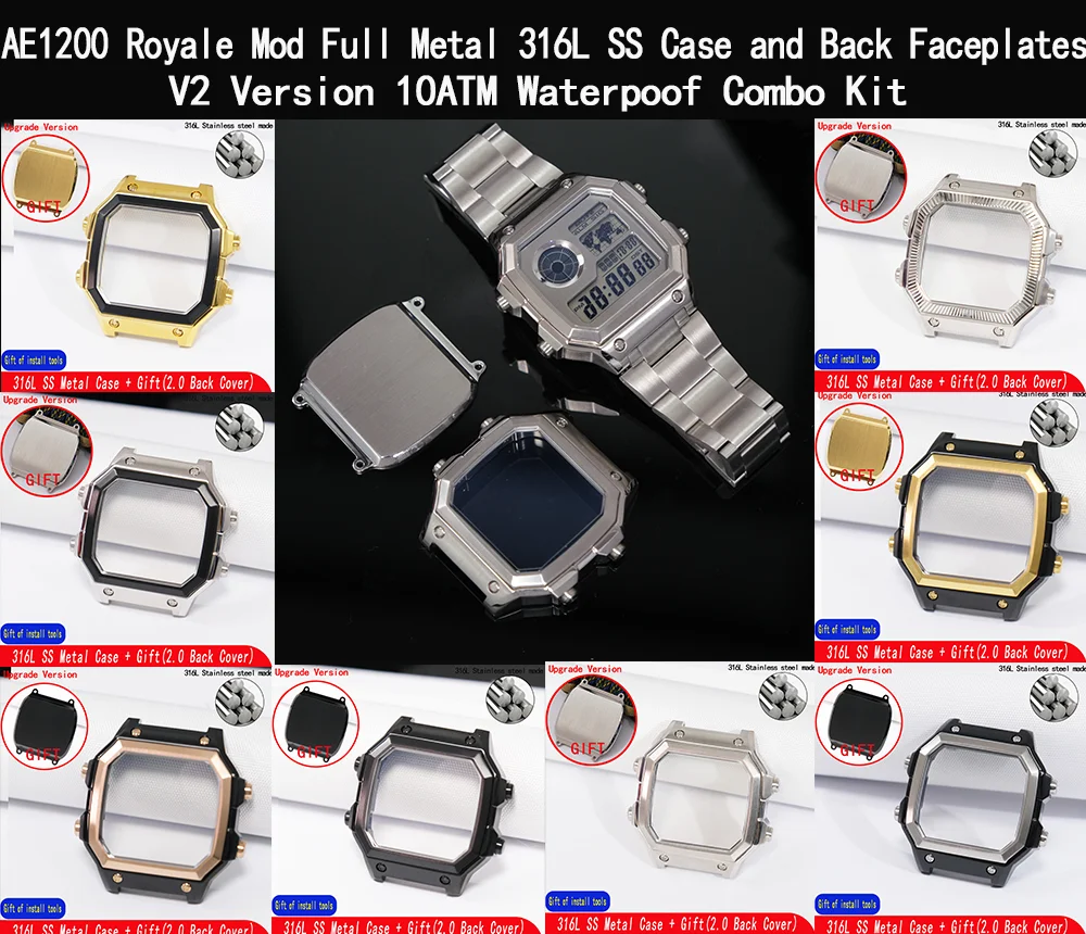 compatible-avec-les-montres-casio-ae1200-ae1300-royale-mod-boitier-et-couvercle-arriere-v2-combo-de-mise-a-niveau-en-acier-inoxydable-316l