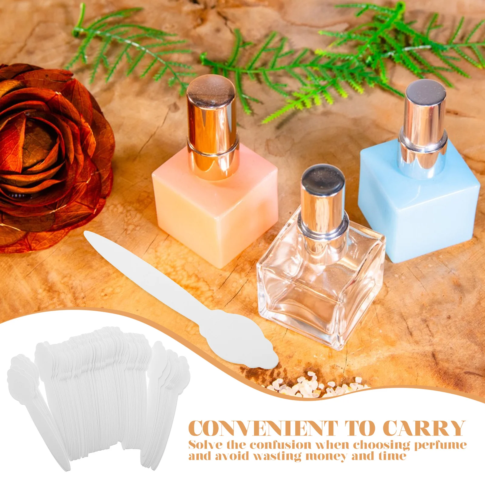 100 قطعة شرائط اختبار العطور ورقة العطر المتاح شرائط عينات العطور فارغة لرائحة الزيوت الأساسية الروائح #4