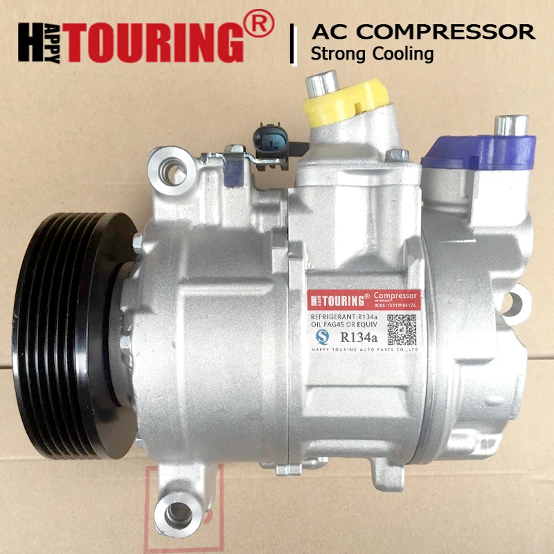 

6SEU14C КОМПРЕССОР ПЕРЕМЕННОГО ТОКА для Bmw 5 серии E60 520I 2.0 64526980044 447190 -9953 248300 -2130 447190 -9950 447260 -2200