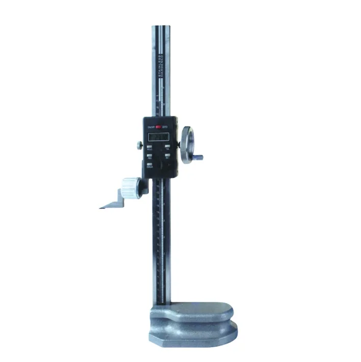 2025 High Quality and Procession Stainless Steel Large Screen Electronic Digital Height Gauge with Rocker Arm