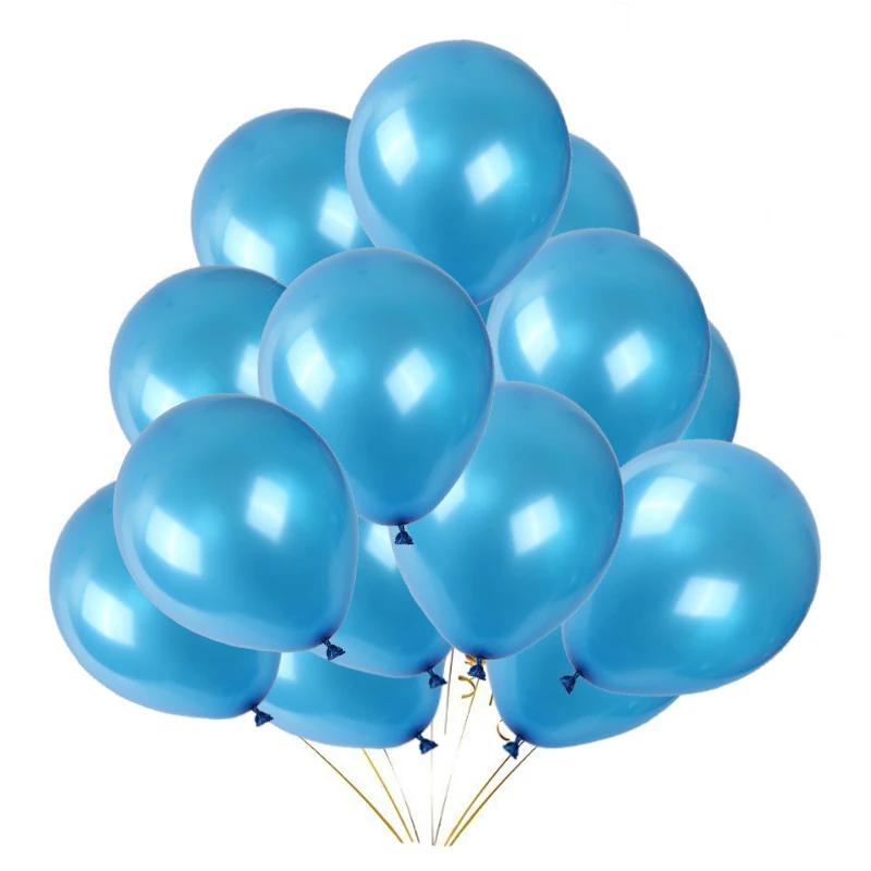 Gold Pink Blue Black Latex Balloons Baby Shower Birthday Wedding Party Anniversary Balloon Decor Kids Adult Clear Air Balloons image 4