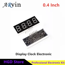 5Pcs 0.4 0.56 Inch 7 Segment LED 4 Bit Red Digital Tube Common Anode Cathode Segment Display Clock Electronic DIY