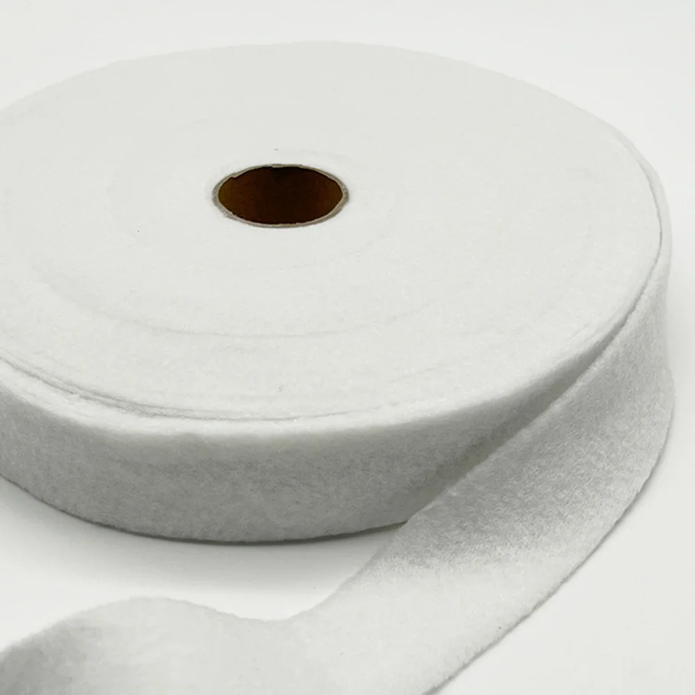 50m agulha perfurada algodão forro de vestuário pano 3cm corte macio forro tecido diy acessórios de roupas forro