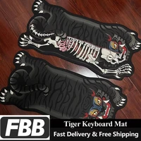 Alfombrilla de ratón FBB de 78x37CM, alfombrilla de escritorio con forma especial de tigre, alfombrilla para teclado de escritorio, alfombrilla para ordenador, baño, balcón, entrada, antideslizante