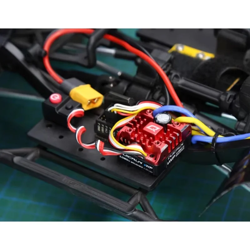 HobbyWing QuicRun 1060 60A / 1080 G2 80A Auto-ESC 1/10 Wasserdichter Bürsten-Elektronischer Drehzahlregler Hobbywing Programmierkarte – Detail 10