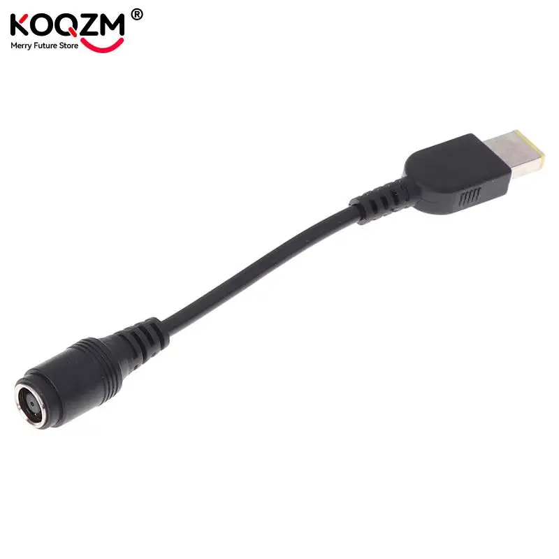 7.9*5.5mm Round Jack to Square Plug End Adapter Pigtail Charger Power Adapter Converter Cable For IBM for Thinkpad