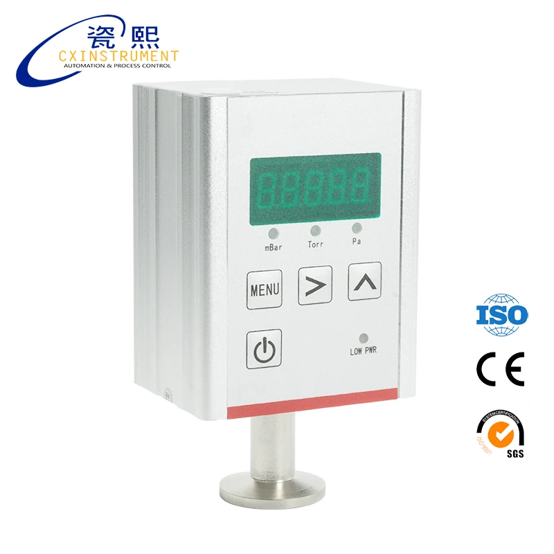 Pengukur Vakum Pirani Digital Genggam DN16