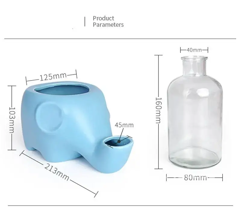 

Automatic Pet Water Dispenser, Drinker for Cat, Dog Drinking Supplies Indoor Bowls, Elephant, Decoration, Ceramic, Pet