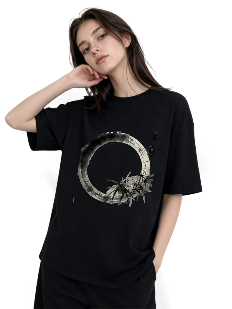 Camisetas Casuales de Algodón Ligero, Diseño Oversize, Prácticas y Cómodas para el Día a Día, Ideales para Rutinas o Looks Urbanos y de Oficina