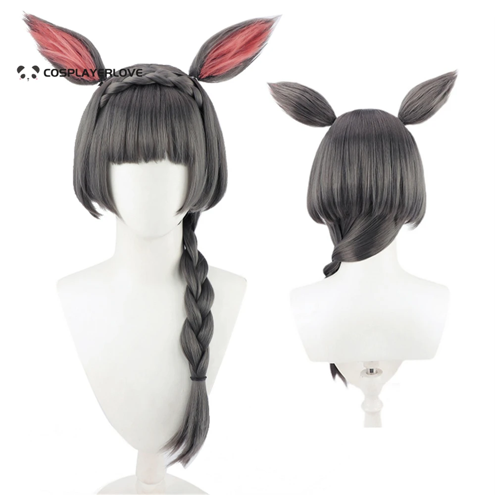 

Pretty Derby Zenno Rob Roy Brown аксессуары с кроличьими ушками, головные уборы для косплея, головной убор на Хэллоуин, карнавал