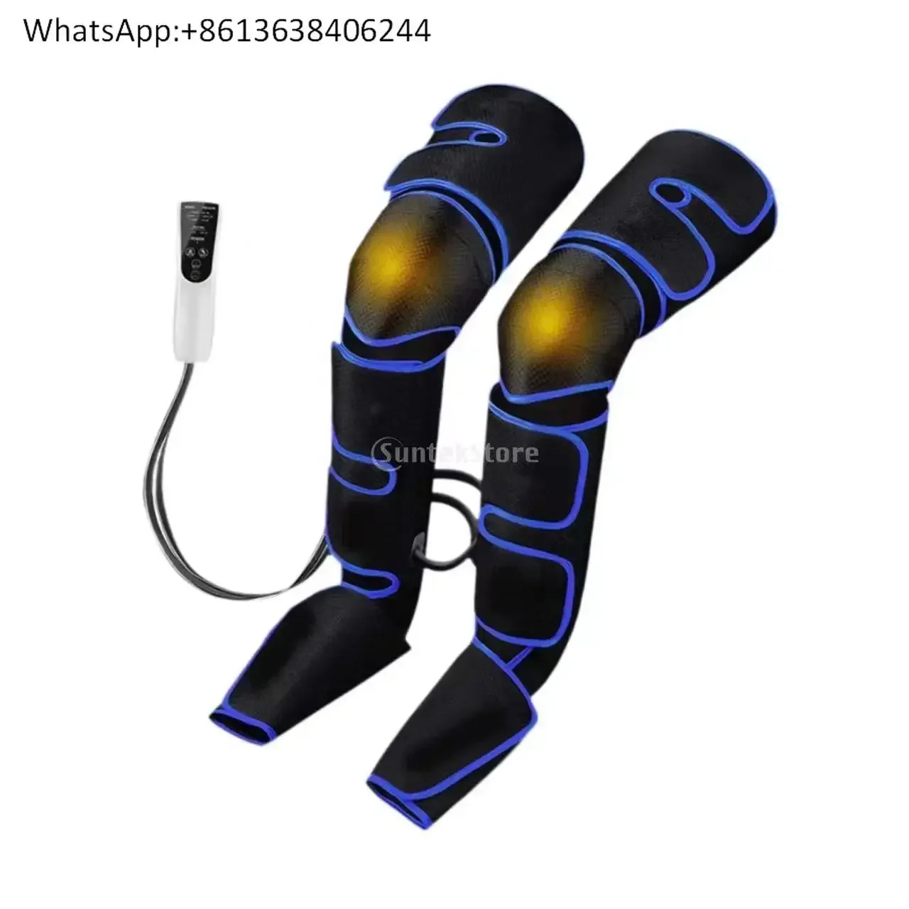 

Leg Massager Air Pressure Air Wave Heat Compress Massager LegBeauty Instrument Knee Size and Calf Leg Beauty Instrument