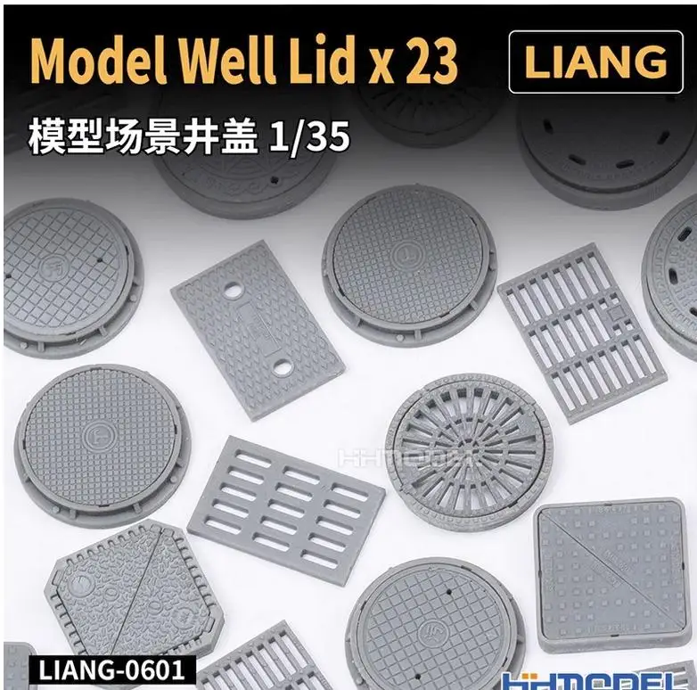 LIANG Liang-0601 1/35 Scale Model Well Lid x 23