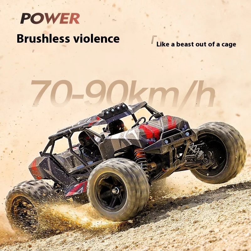 N421 profissional rc controle remoto totalmente proporcional sem escova tração nas quatro rodas modelo de veículo de escalada off-road de alta velocidade