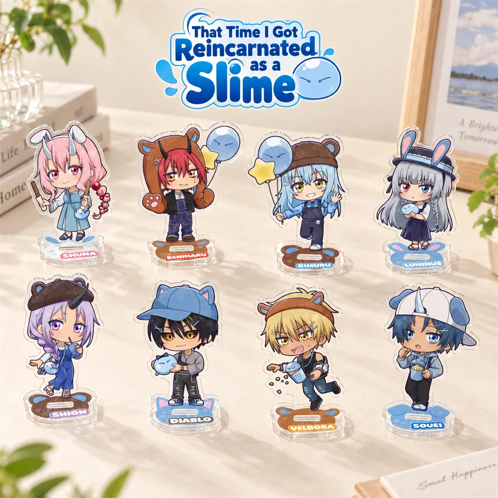 That Time I Got Reincarnated as a Slime 10cm Acrylic Stand Figures Keychain Anime Desktop Tabletop Ornament Otaku Fans Gift