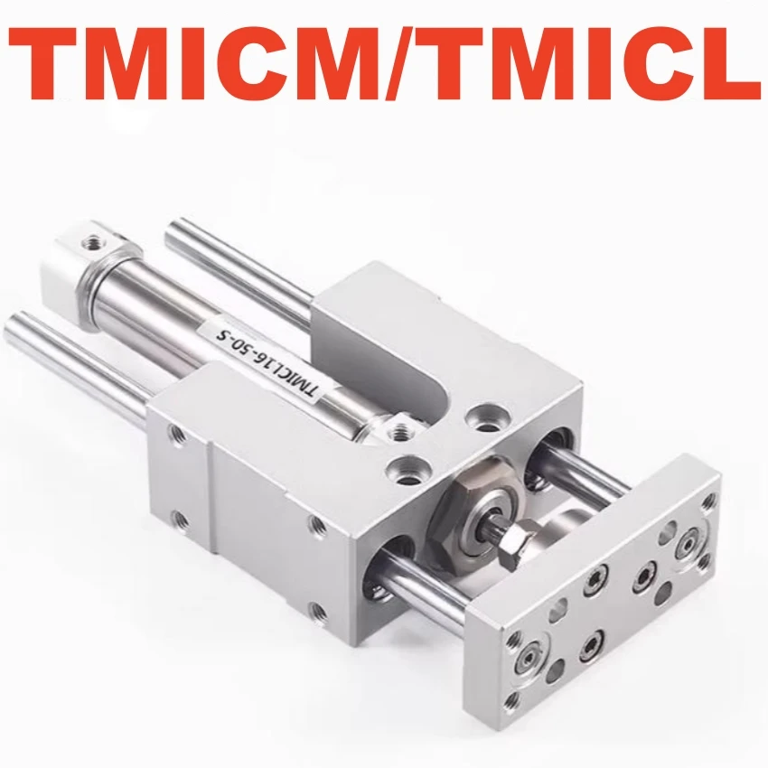 

TMICM TMICL Airtac Type TMICM12x50 Pneumatic Three-axis Magnetic Double Guide Rod Cylinder TMICM16x100S TMICL20x150 25X200S 300S