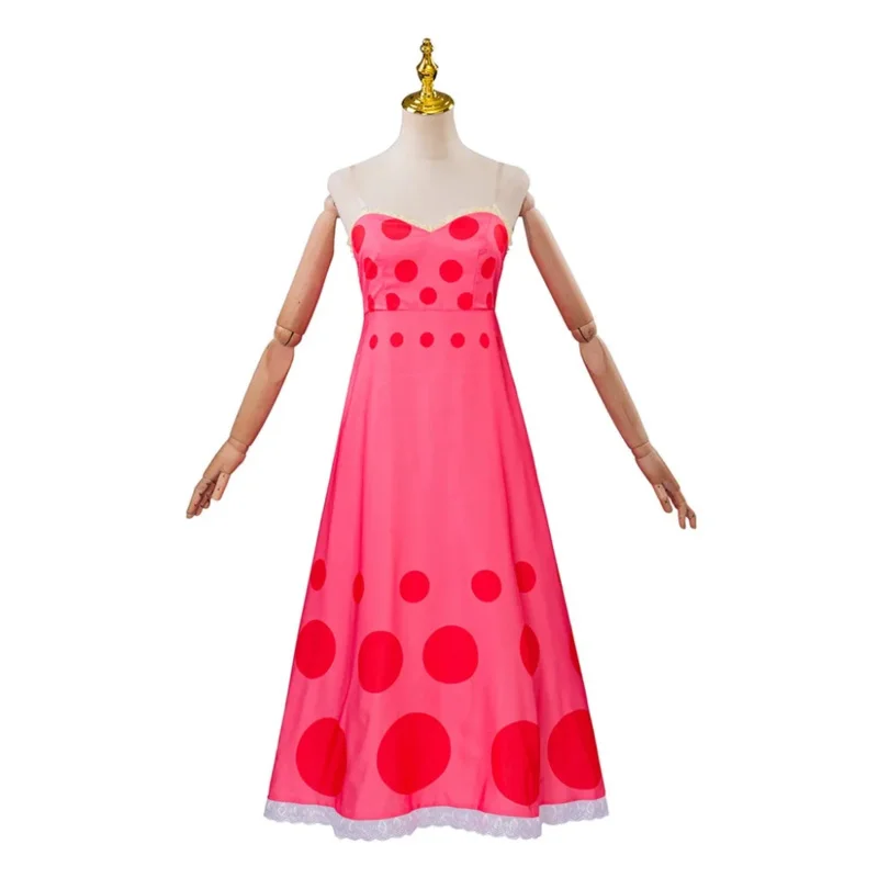 Costume de Cosplay Big Mom de l'Animé The Island of mesurosts, Ensemble Complet avec Chapeau Everak, Robe en Peluche de Charlotte Linlin, pour ixd'Halloween