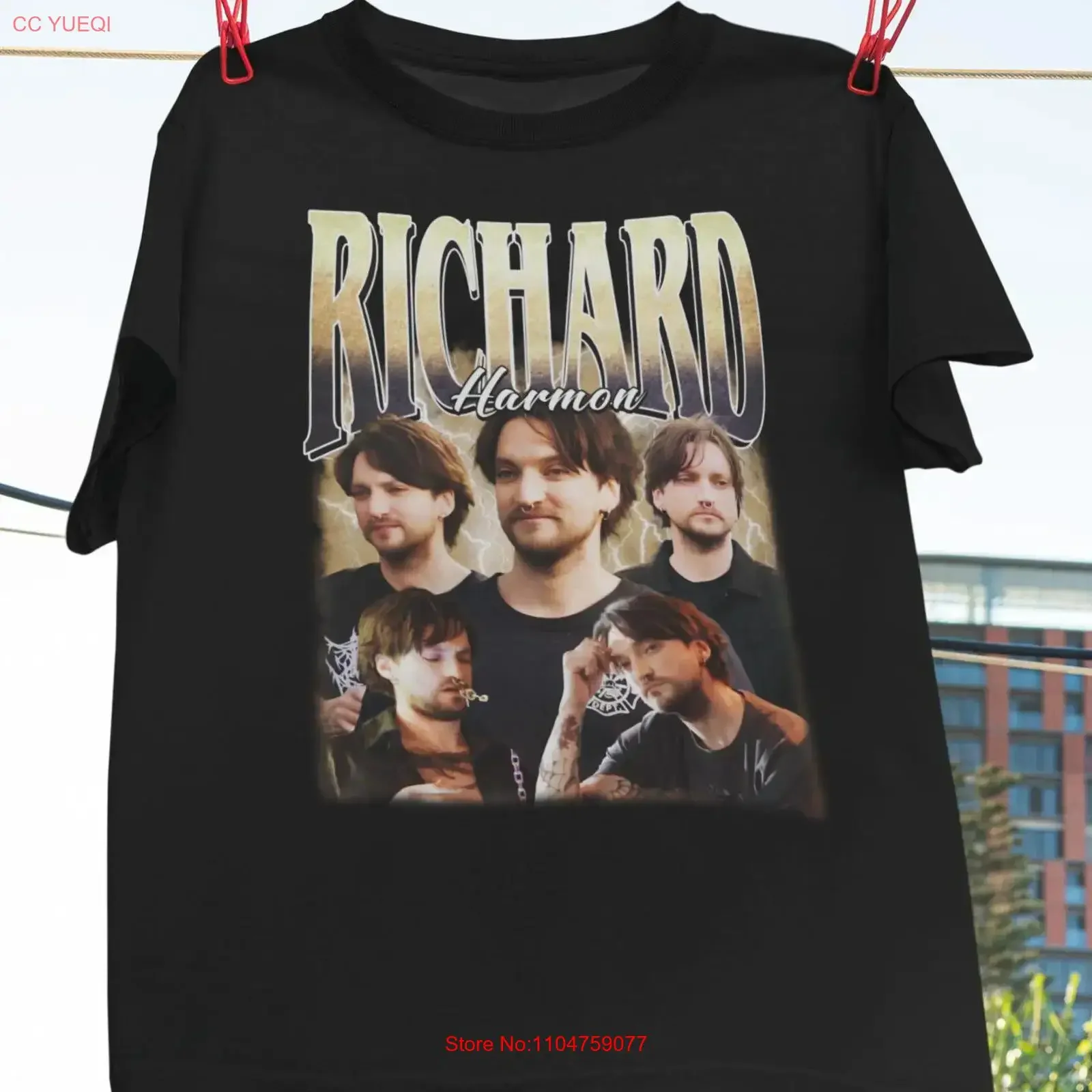 Richard Harmon Bootleg Vintage T Shirt Canadian Actor Jasper Ames The Killing Julian Randol Continuum vintage Washed graphic