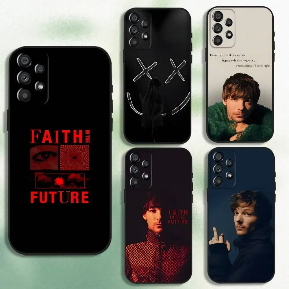 Louis Faith T-Tomlinson  Phone Case For Samsung Galaxy A20,A21s,A22,A31,A32,A52,A53,A72,73,A80 Soft Black Cover