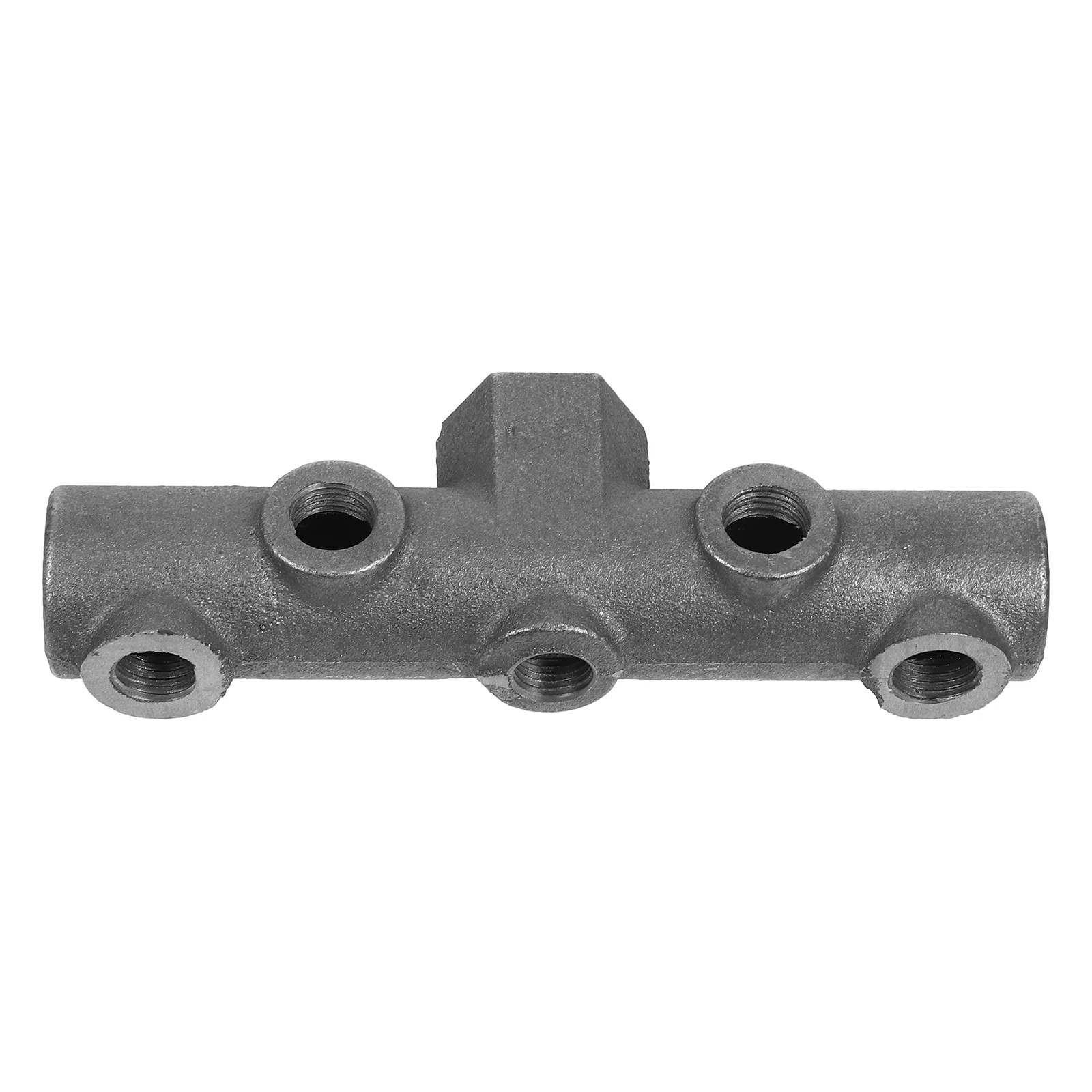 

Iron Six-Way Cross Bracket Air Compressor Replacement Parts Durable Stable Support For Belt-Driven Pumps Pressure Switch Control