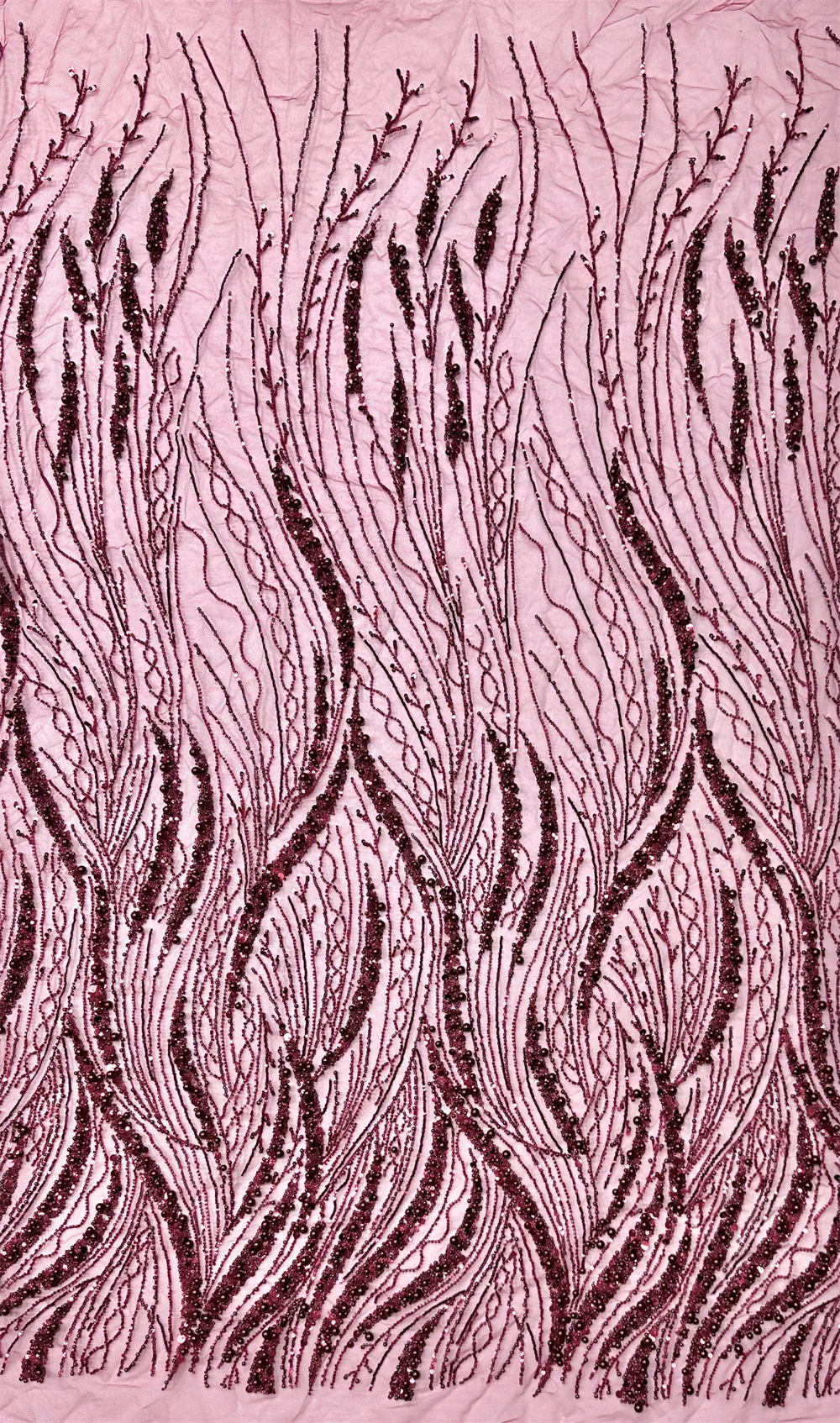 Высококачественная африканская кружевная ткань с большим бисером, 2025, французское кружево с вышивкой блестками, нигерийское женское модное вечернее платье, вечернее шитье