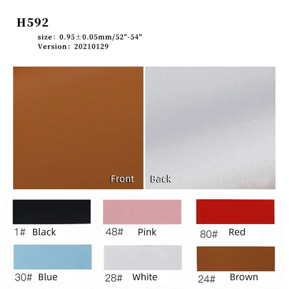 Top Grade Napa Grain PVC Leather Fabric Decorative Synthetic Leather Upholstery Leather 1.0mm Vinyl Faux Leather Sheet