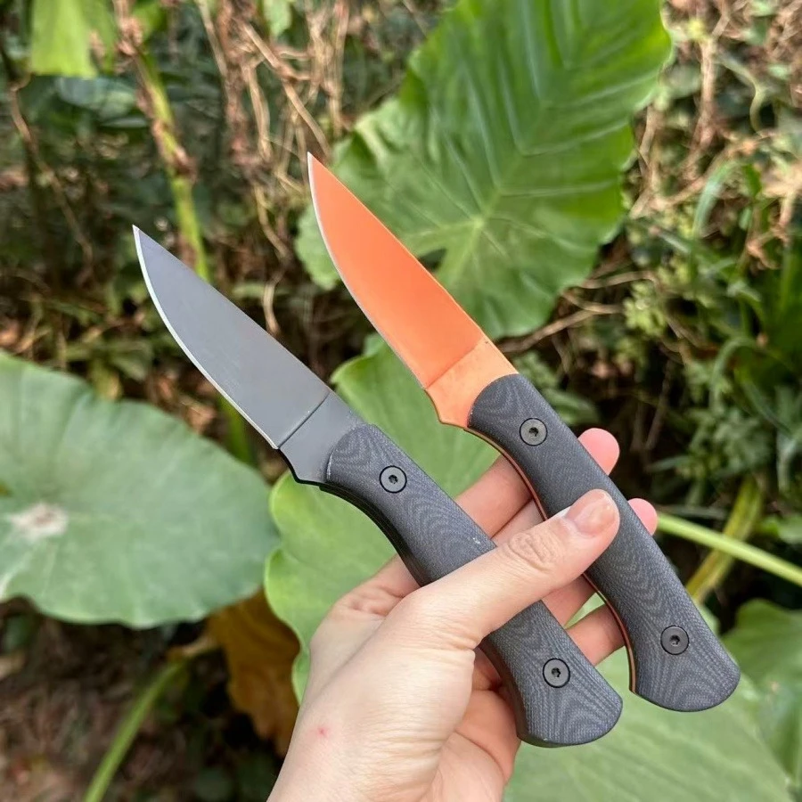 

Montana 7.55-inch Fixed Blade Knife 8Cr13Mov Steel Blade G10 Handle Outdoor Camping Fishing Tool Jungle Adventure Outdoor Knife