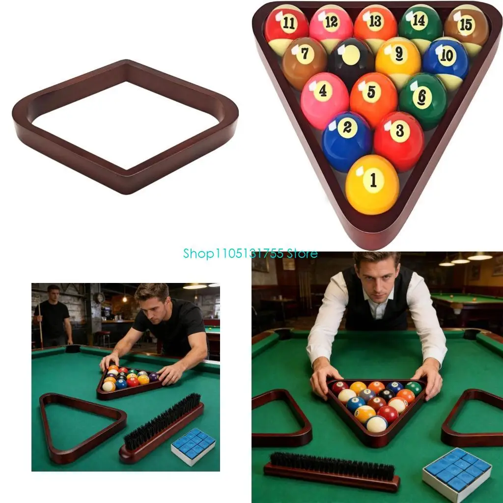 

Набор аксессуаров для бильярда из цельной древесины K0EF для точного размещения шара