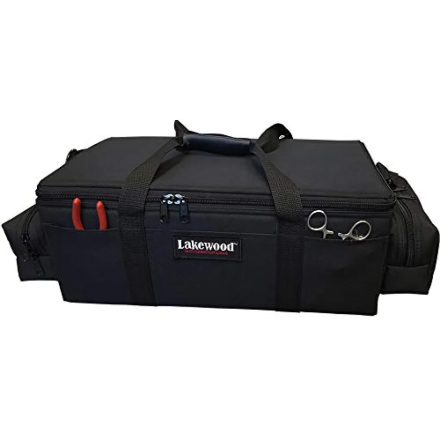

Fishing Black Sidekick Tackle Box with Removable Dividers
