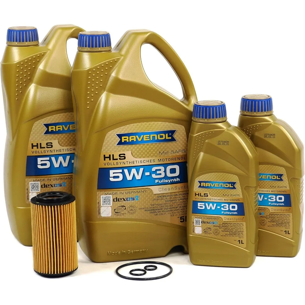 

J1A7002-A Motor Oil Change Kit - Compatible with 2014-17 Mercedes Benz Sprinter 2500 w/ 4 Cylinder 2.1L BlueTEC Diesel Engine