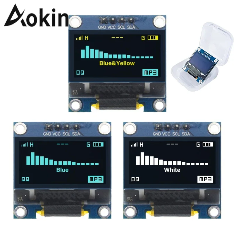 Upgrade Your Projects with 0.96″ Inch OLED Display Screen Module – Only .35!