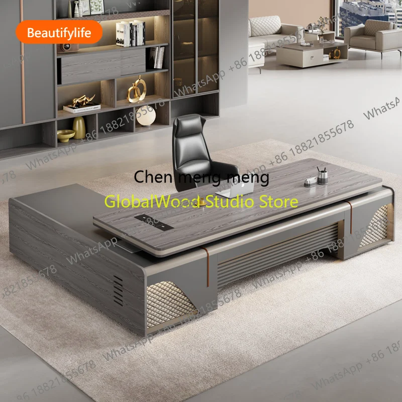 

Электрический регулируемый стол A55 Coffee Tables Boss L в стиле Mid-century, портативный складной стол, белый рабочий стол с доской для рисования/доской для заметок