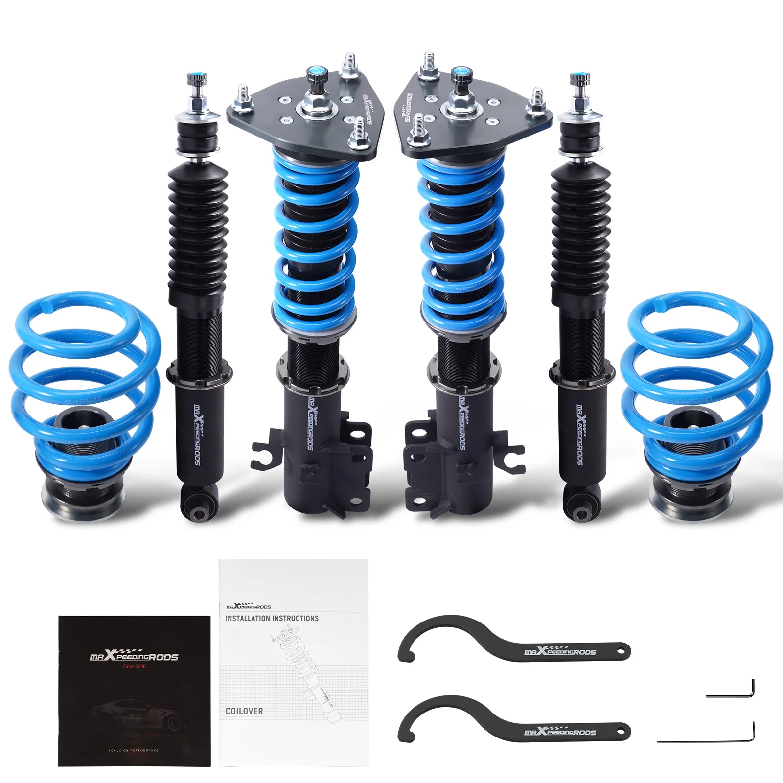 24 Step Damper Coilovers Lowering Suspension Kit For Nissan Sentra B17 13-19 T6 Coilover Shocks Struts Kit