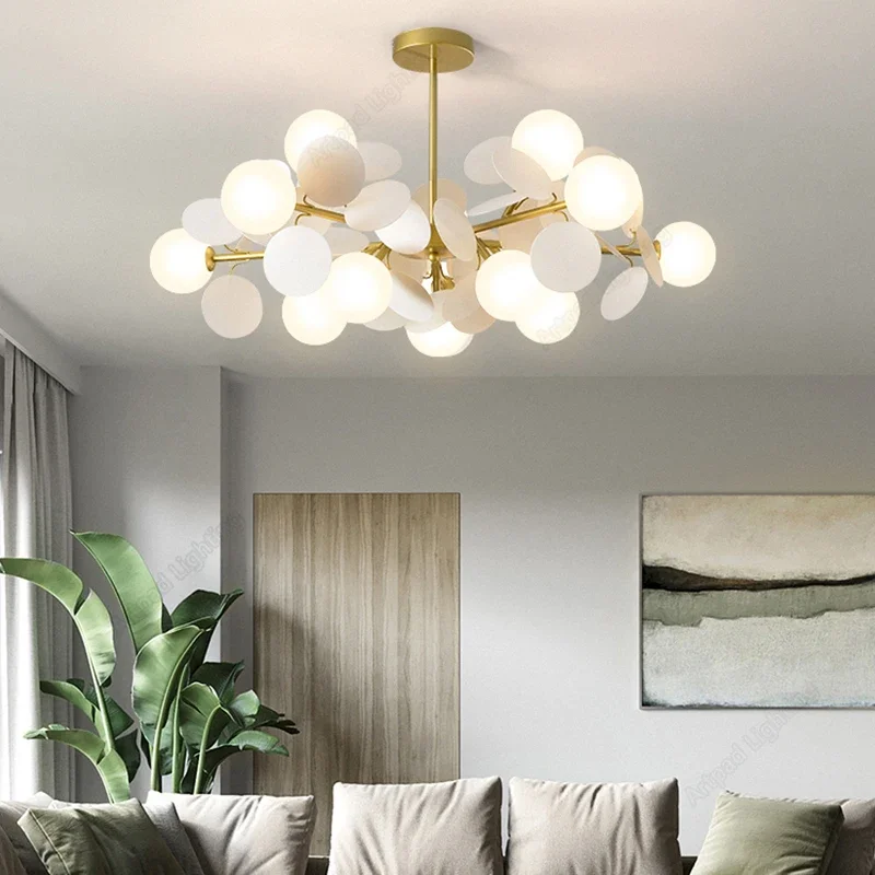 

Nordic Colorful Branch Chandelier for Kid‘s Room Bedroom Cafe Nordic Led Ceiling Colorful Leaves Hanging Lamp for Baby Room
