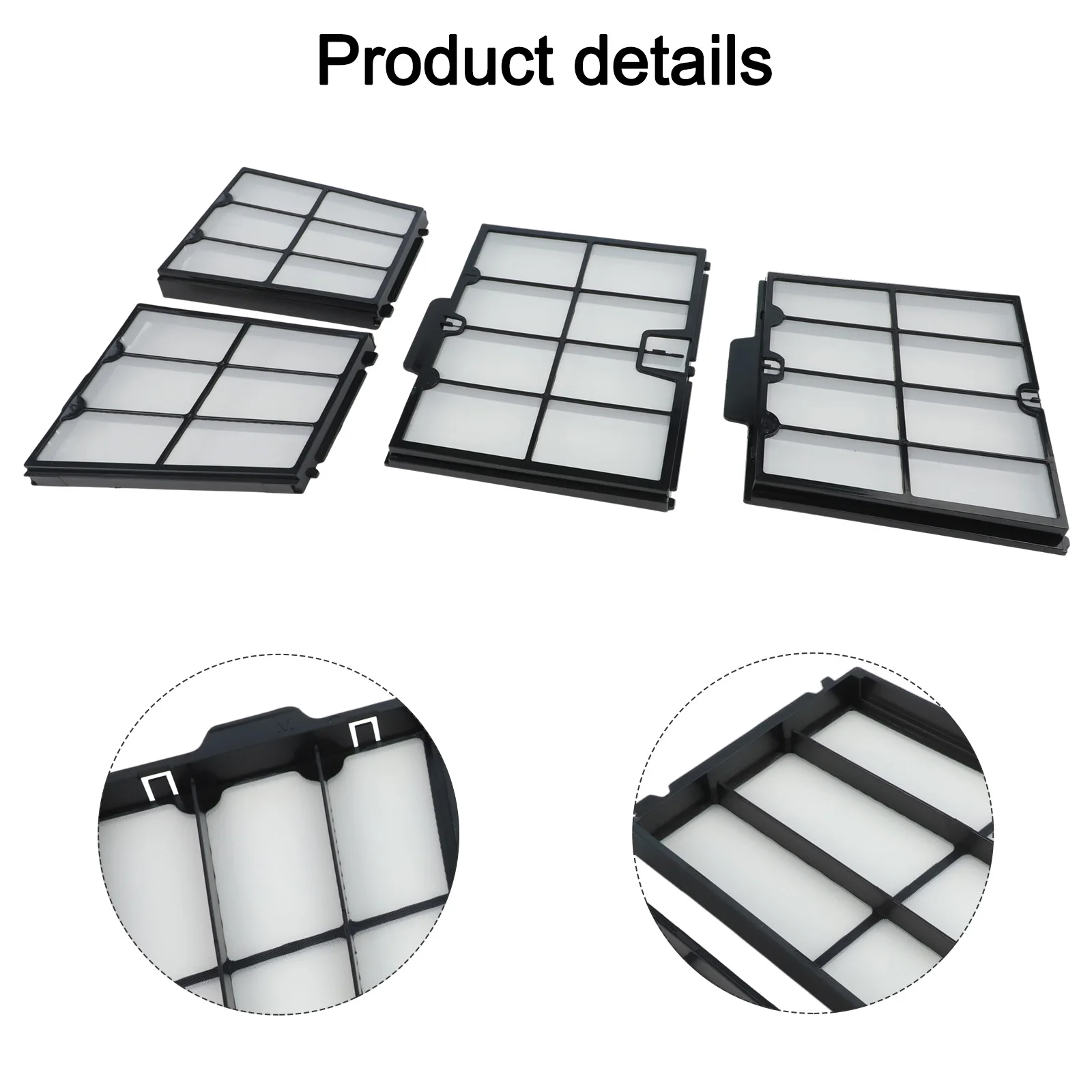 

As Shown Ultra-Fine Filter Panels Efficient Pool Cleaning Sturdy Materials Washable And Reusable Captures Fine Dirt And Leaves