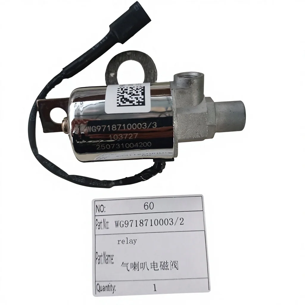 

SINOTRUK Air Horn Solenoid Valve for HOWO A7 C7H C9H WG9718710003