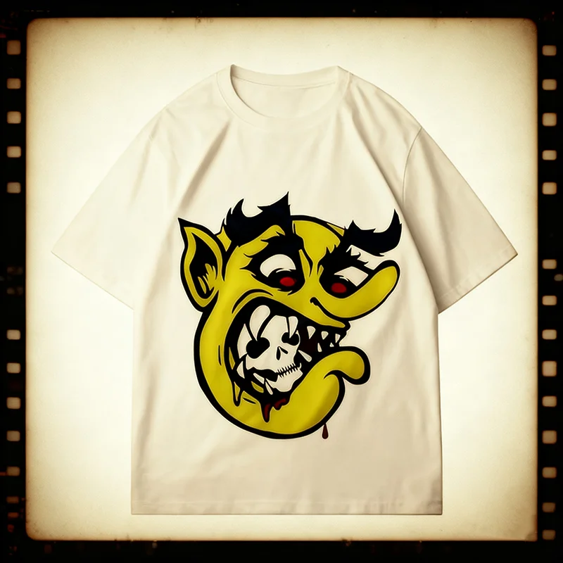 Sommerliches, lockeres Kurzarm-T-Shirt mit Rundhalsausschnitt, vielseitiges, lässiges Kurzarm-Top, Unisex.