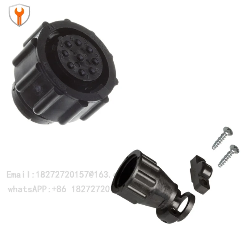 AMP connector AIS pilot interface plug 9-pin 206485-1