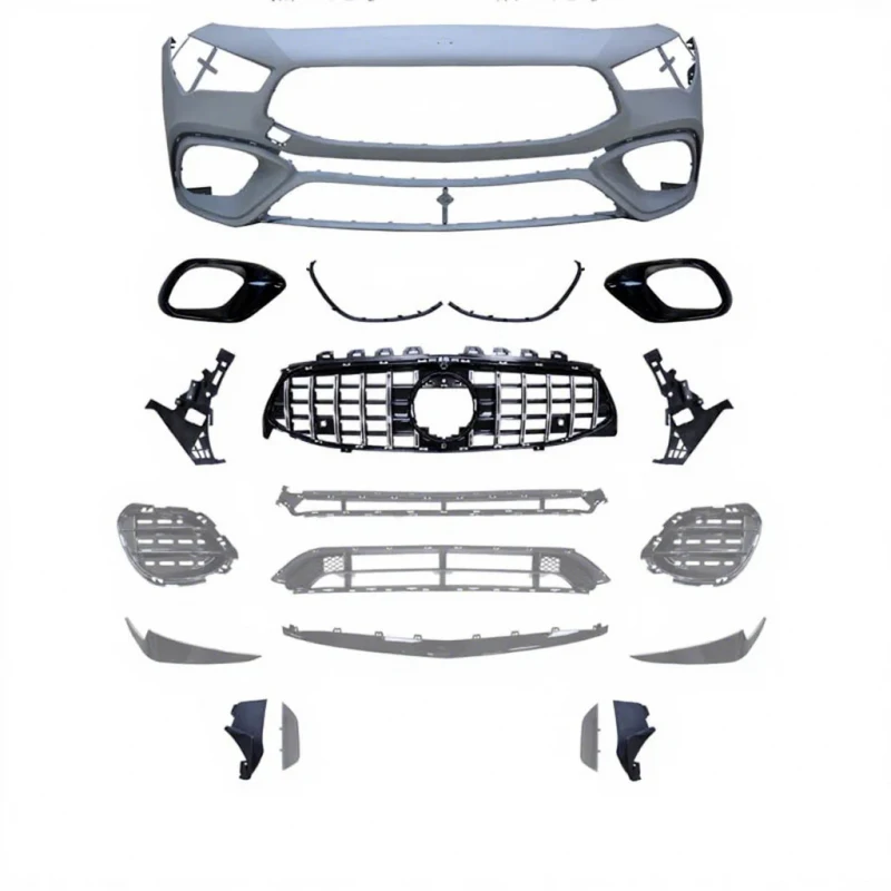 

Популярный комплект обвеса переднего бампера с решеткой радиатора для тюнинга