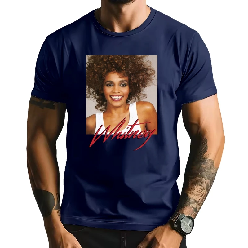 

Официальная фирменная футболка Whitney Houston с улыбкой